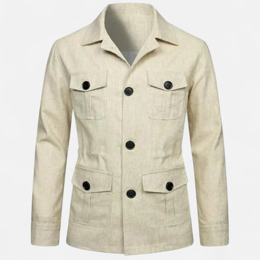 Functional Fall-Winter Men's Cargo Jacket