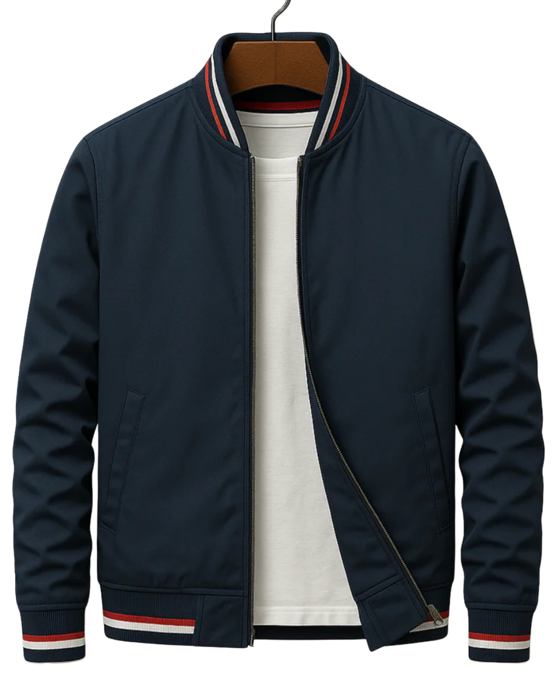 Elegant Men's Bomber Jacket