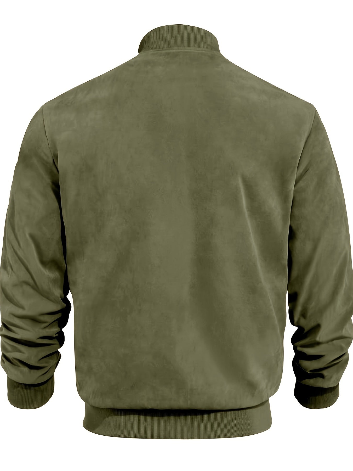 Vintage Suede-Look Men's Jacket