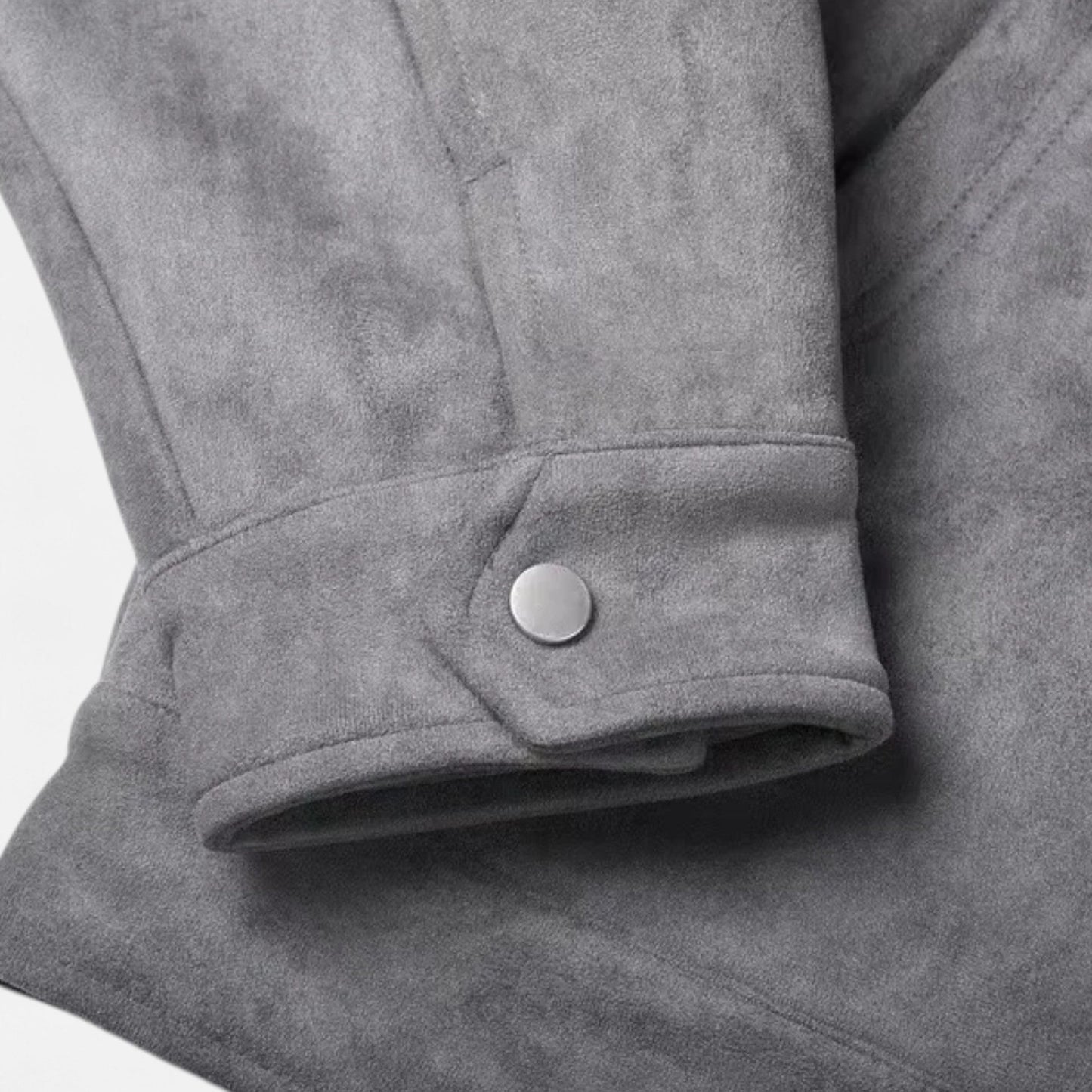 Elegant Suede Men's Jacket