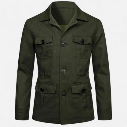 Functional Fall-Winter Men's Cargo Jacket