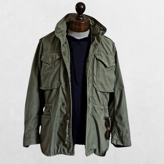 Rugged Men's Military-Style Field Jacket