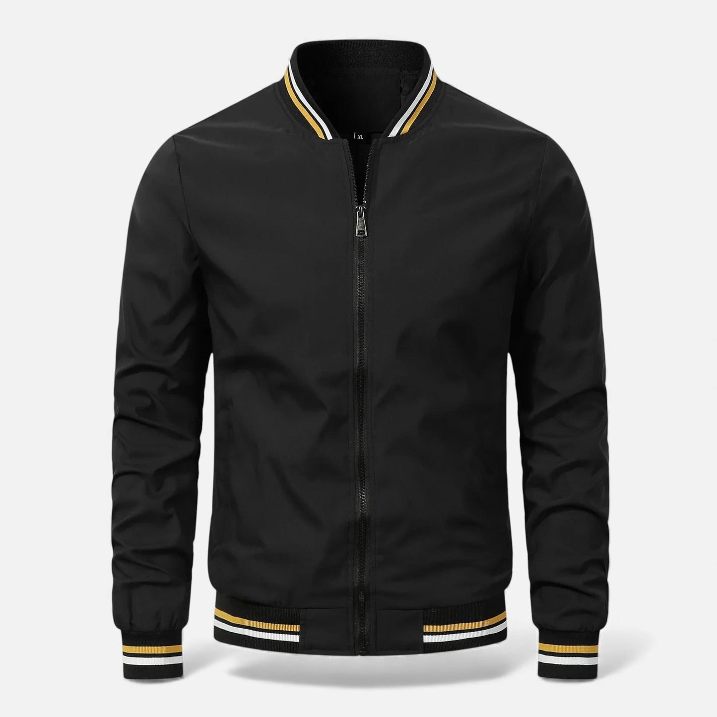 Warm Thick Men's Bomber Jacket for Fall and Winter