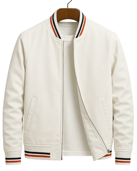 Elegant Men's Bomber Jacket