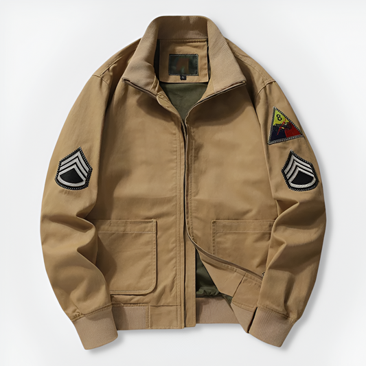 Men's Tactical Bomber Jacket - Military Style Transitional Jacket