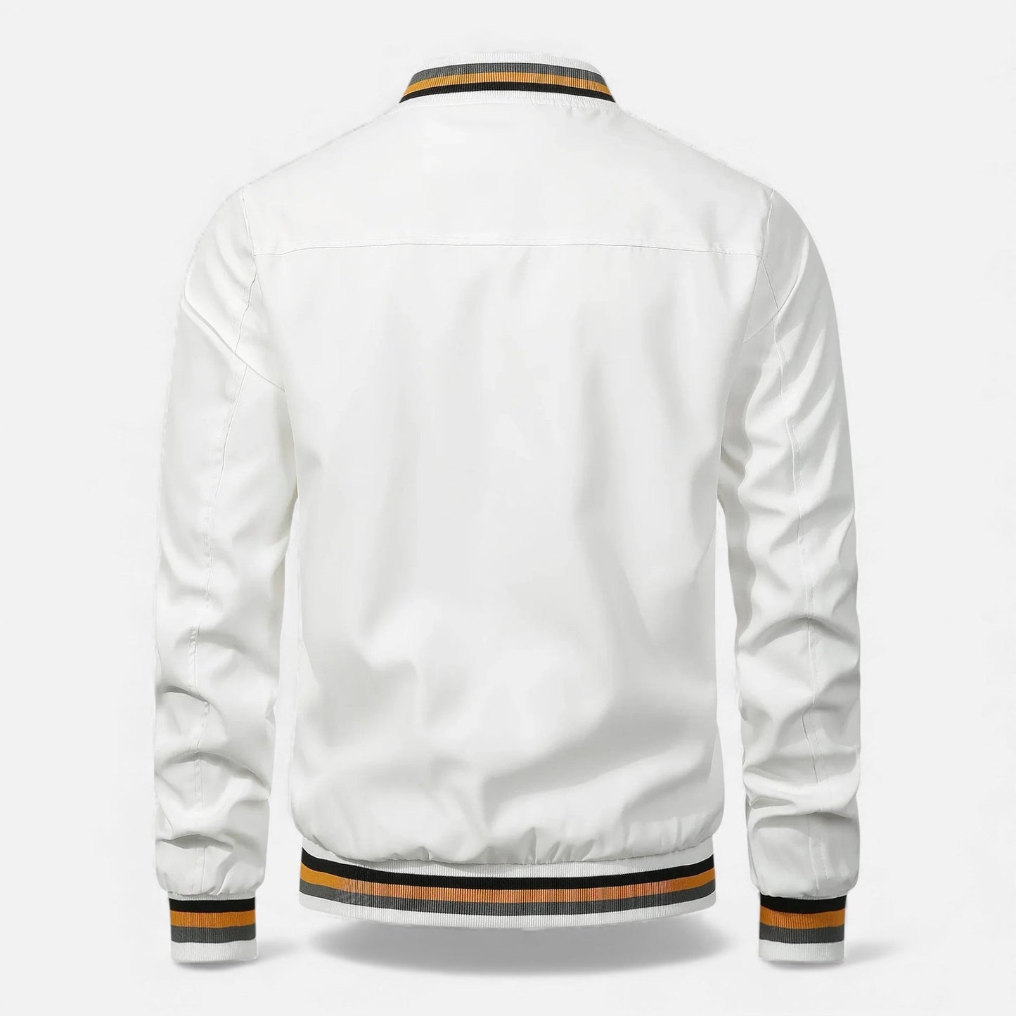 Warm Thick Men's Bomber Jacket for Fall and Winter