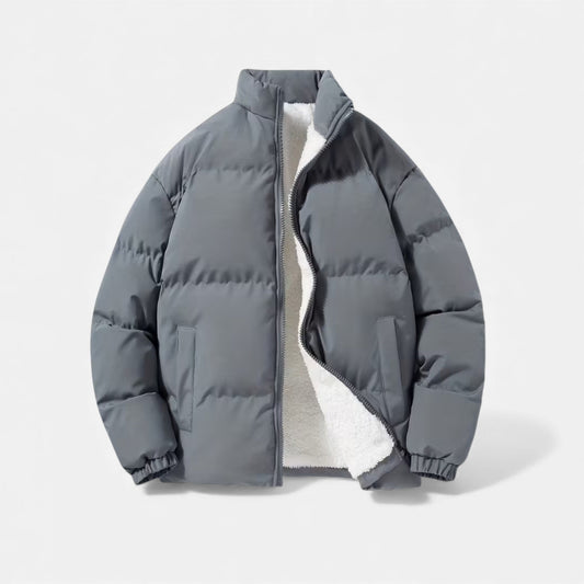 Warm Quilted Men's Puffer Jacket