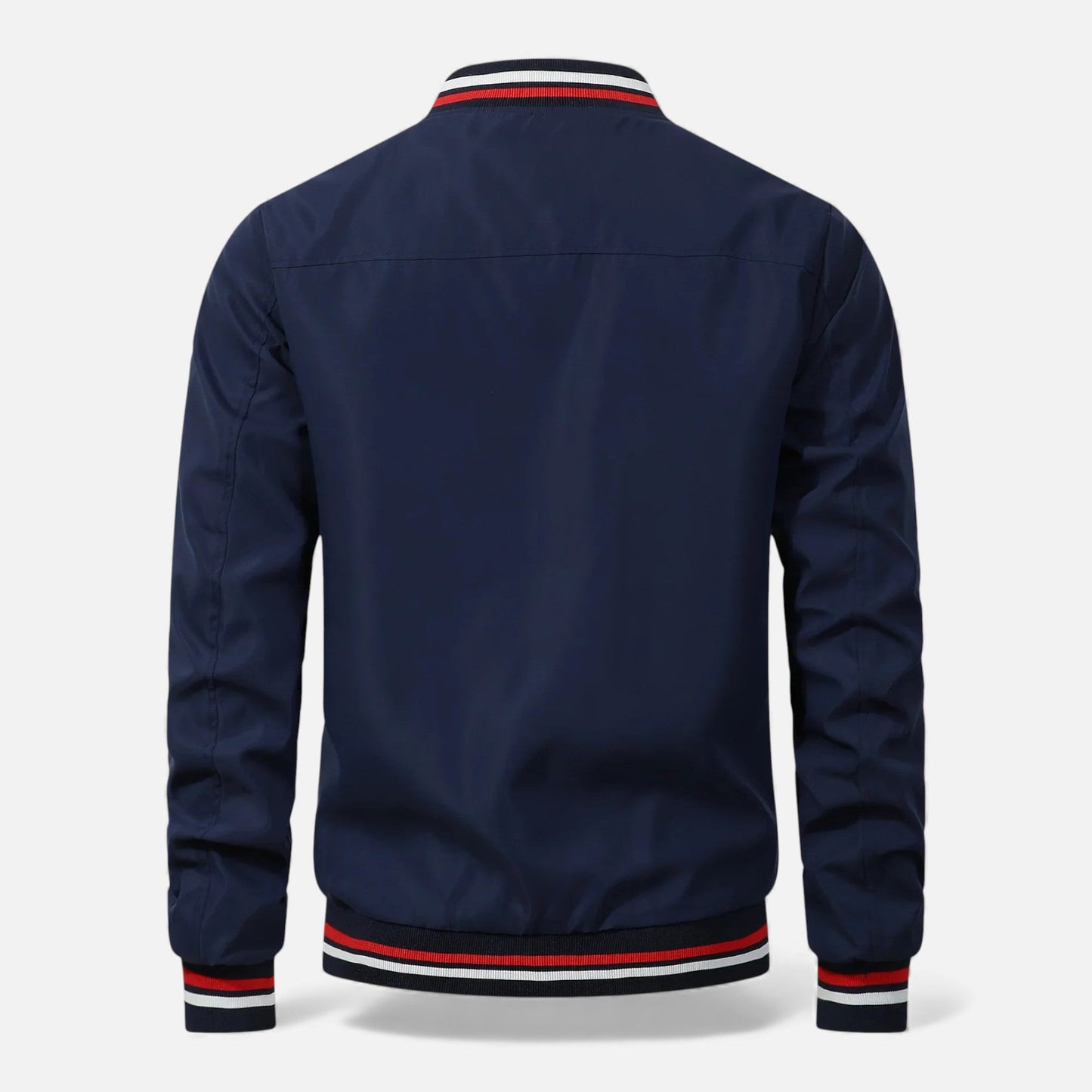 Warm Thick Men's Bomber Jacket for Fall and Winter