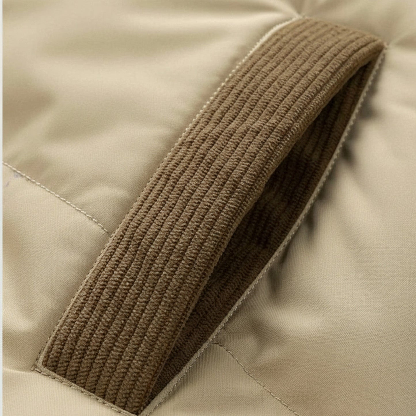 Men's Lined Winter Jacket with Removable Hood